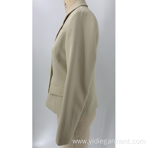 Casual Blazer Women's Off White Business Casual Blazer Supplier